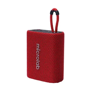 Microlab BP21 Emerald Red Mini Portable Bluetooth Speaker