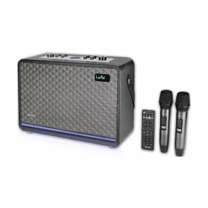 Microlab KTV200PRO 1:0 Bluetooth Black & Grey Stylish Portable Bag Karaoke Speaker with 2 x handheld Microphone