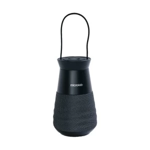 Microlab Lighthouse True Wireless Portable Black Speaker And Lantern
