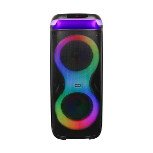 Microlab PT1200W Black Bluetooth Portable Party Speaker with Microphone