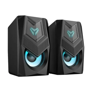 Micropack GS-02 Rainbow Wired Black Gaming Speaker