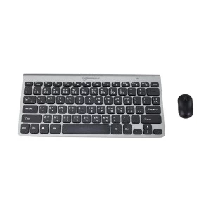 Micropack KM-218W METAlic-Black Wireless Keyboard & Mouse Combo