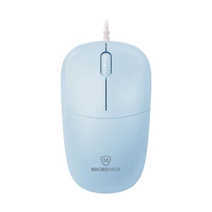 Micropack M-105 Silent Blue Wired Optical Mouse