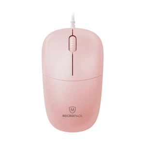 Micropack M-105 Silent Pink Wired Optical Mouse