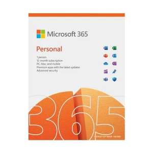 Microsoft 365 Personal English APAC EM Subscription 1 User 1 Year Medialess #QQ2-01896