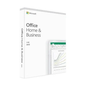 Microsoft Office Home & Business 2019 English Only Medialess for Windows (Word, Excel, PowerPoint, Onenote, Outlook) #T5D-03221