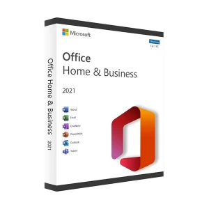 Microsoft Office Home & Business 2021 English Intl EM DVD #T5D-04281 (Word, Excel, PowerPoint, Onenote, Outlook)