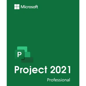 Microsoft Project Professional 2021 English APAC DM (For Windows) #D87-07425 (Regional)