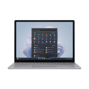 Microsoft Surface Laptop 5 Intel Core i7 1255U 8GB RAM, 256GB SSD 15 Inch Pixelsense Multi Touch Display Platinum METAl Surface Laptop