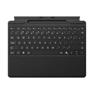 Microsoft Surface Pro Black Signature Keyboard with Bold Keyset & Slim Pen 2 Tray (For Surface Pro X, 8, 9, 10 & 11 Copilot+ PC) (Bundle with Surface)