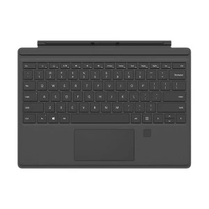 Microsoft Surface Pro Black Type Cover with Fingerprint Sensor (For Surface Pro, 3, 4, 5, 6, 7 & 7+) #Portugal English Layout