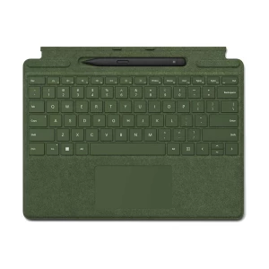 Microsoft Surface Pro Forest Signature Keyboard with Slim Pen (For Surface Pro X, 8 & 9) (Bundle with Surface)