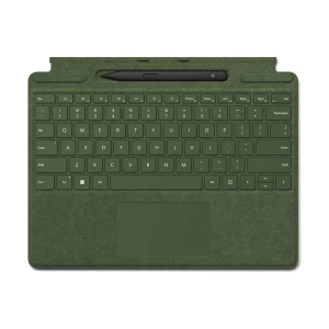 Microsoft Surface Pro Forest Signature Keyboard with Slim Pen 2 (For Surface Pro X, 8, 9, 10 & 11 Copilot+ PC) (Bundle with Surface)