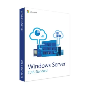 Microsoft Windows Server Standard 2016 64Bit English 1pk DSP OEI DVD 16 Core Base License and Media #P73-07113 (Perpetual-Corporate)