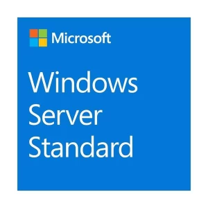 Microsoft Windows Server Standard 2022 64Bit English 1pk DSP OEI DVD 16 Core Base License and Media #(Perpetual-Corporate) (Bundle with Server)