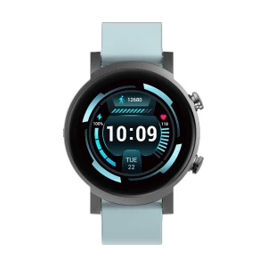 Mobvoi TicWatch E3 Black Smart Watch with Light Blue Silicone Band