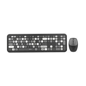MOFII 666 Black & Gray Wireless Keyboard & Mouse Combo
