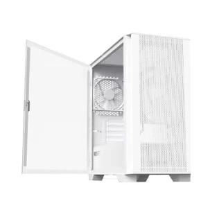 Montech AIR 100 Lite Mid Tower White Micro-ATX Gaming Desktop Casing