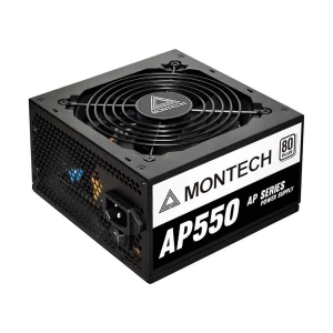 Montech AP 550 550W ATX Non Modular 80 Plus White Certified Power Supply