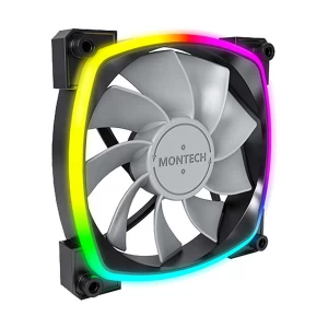 MONTECH RX120 PWM ARGB 120mm (1xFAN) Black-Grey Casing Cooling Fan
