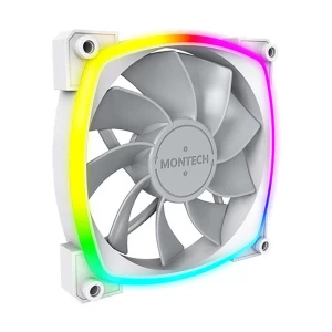 MONTECH RX120 PWM ARGB 120mm (1xFAN) White-Grey Casing Cooling Fan