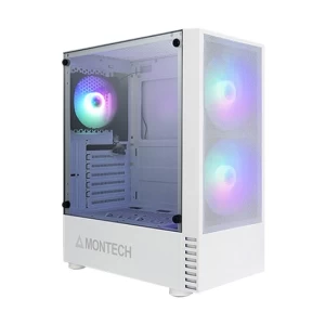 MONTECH X2 MESH Mid Tower White ATX Gaming Desktop Casing