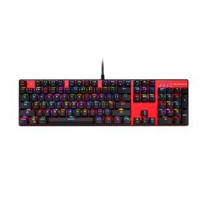 Motospeed CK104 Wired Red Blue Switch RGB Backlit Mechanical Gaming Keyboard