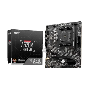MSI A520M PRO-VH DDR4 AMD AM4 Socket Motherboard