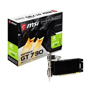 MSI GeForce GT 730 2GB GDDR3 Graphics Card #N730K-2GD3H/LPV1