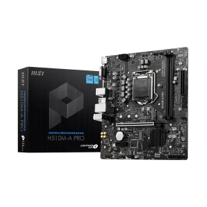 MSI H510M-A PRO Intel LGA1200 Socket DDR4 Motherboard