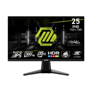 MSI MAG 255XF 24.5 Inch FHD Display Dual HDMI DP Black Gaming Monitor