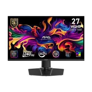 MSI MAG 273QP QD-OLED X24 26.5 Inch WQHD Display Dual HDMI DP Gaming Monitor