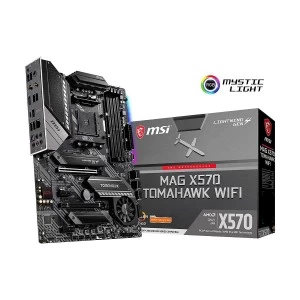 MSI MAG X570 TOMAHAWK (Wi-Fi 6) DDR4 AMD AM4 Socket Gaming Motherboard
