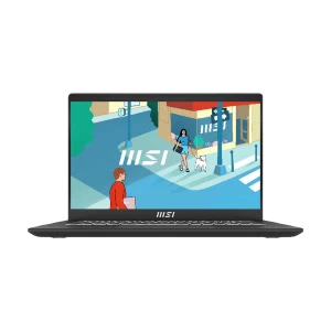 MSI Modern 14 C12M Intel Core i5 1235U 16GB RAM 512GB SSD 14 Inch FHD Display Classic Black Laptop