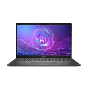 MSI Modern A14 AI F2HMG-14SK 16GB DDR5 RAM, 512GB SSD, 14 Inch FHD Display Free DOS, Platinum Gray Laptop