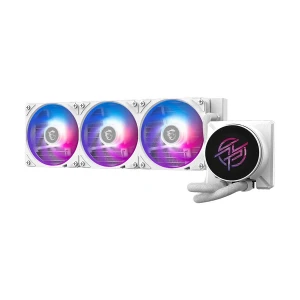 MSI MPG CoreLiquid P22 360 ARGB AIO White Liquid CPU Cooler With Display