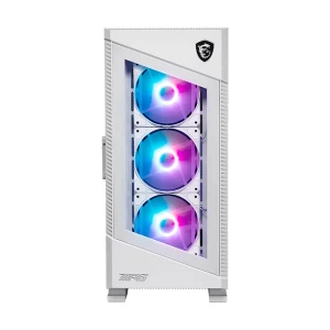 MSI MPG VELOX 100R Mid Tower ATX White Gaming Desktop Casing