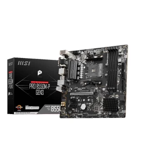 MSI PRO B550M-P GEN3 DDR4 AMD AM4 Socket Motherboard
