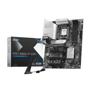 MSI PRO B860-P (Wi-Fi 7) DDR5 (Intel Core Ultra LGA1851 Socket) ATX Motherboard