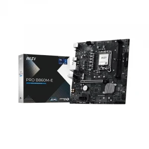 MSI PRO B860M-E DDR5 (Intel Core Ultra LGA1851 Socket) Micro-ATX Motherboard