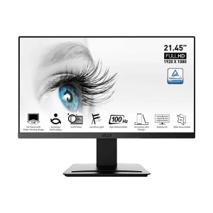 MSI PRO MP223 22 Inch (21.45 Inch Viewable) FHD 100Hz Professional Flat HDMI, VGA, Monitor
