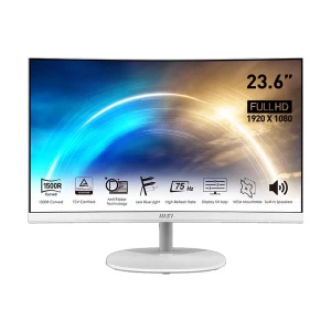 MSI PRO MP241CAW 23.6 Inch FHD HDMI, DP Professional Curved Monitor