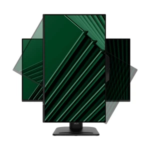 MSI PRO MP272PMG 27 Inch FHD Display HDMI, DP, VGA, Dual USB-A, USB-B Professional Business Productivity Monitor