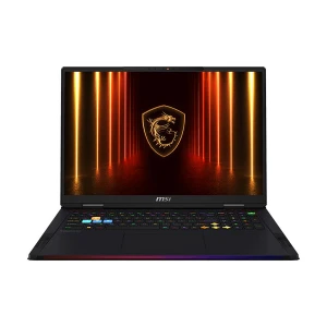 MSI Raider A18 HX A9WIG AMD Ryzen 9 9955HX3D 32GB RAM 2TB SSD 18 Inch 4K UHD+ Display Black Gaming Laptop