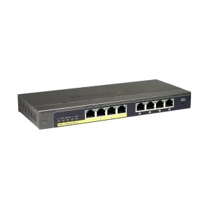 Netgear GS108PE 8-Port ProSafe Gigabit Manage Plus Desktop Switch (4-Port PoE + 4 Port Normal)