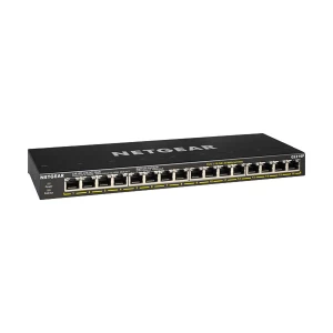 Netgear GS316P 16 Port Gigabit Unmanaged PoE+ Desktop Switch