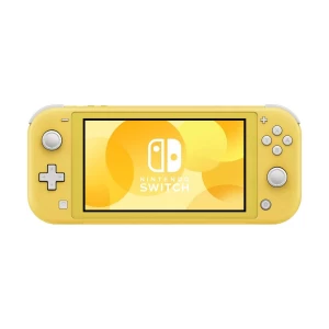 Nintendo Switch Lite Yellow Gaming Console With Built-In Control Pad