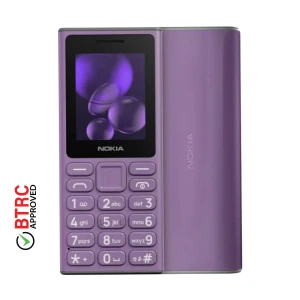 Nokia 108 Purple Feature Phone (Dual Sim)