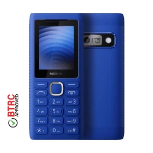 Nokia 110 Power Blue Feature Phone (Dual Sim)