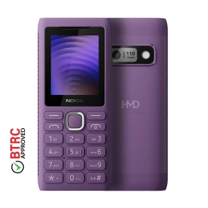 Nokia 110 Power Purple Dual SIM Feature Phone